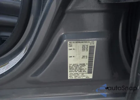 2017 Nissan Altima 2.5 Sl из США, поврежденный, VIN 1N4AL3AP6HC178620